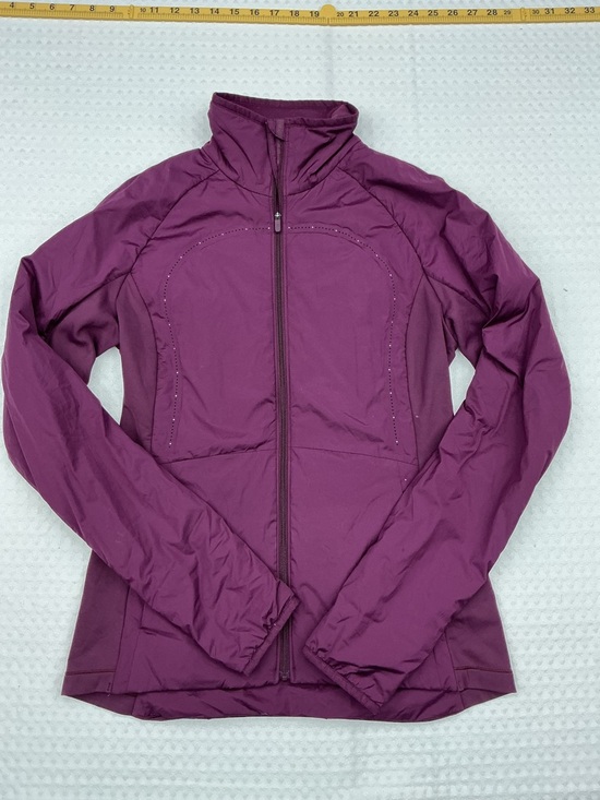 lululemon athletica Jackets & Blazers - lululemon athletica Deep Plum Zip-Up Utility Jacket